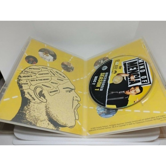 Mind of Mencia: Season One (Uncensored) - DVD By Carlos Mencia - VERY GOOD - Picture 9 of 12